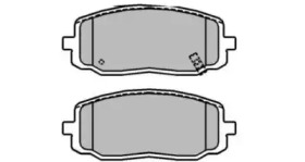 Комплект тормозных колодок AISIN ASN-2235